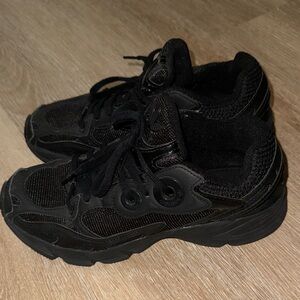 Adidas Triple Black Mesh Sneakers